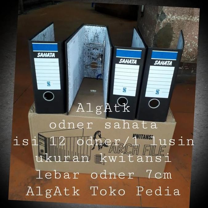 

Promo Ordner Sahata Kwitansi Ukuran A5 - 1 Dus Isi 12 Pcs