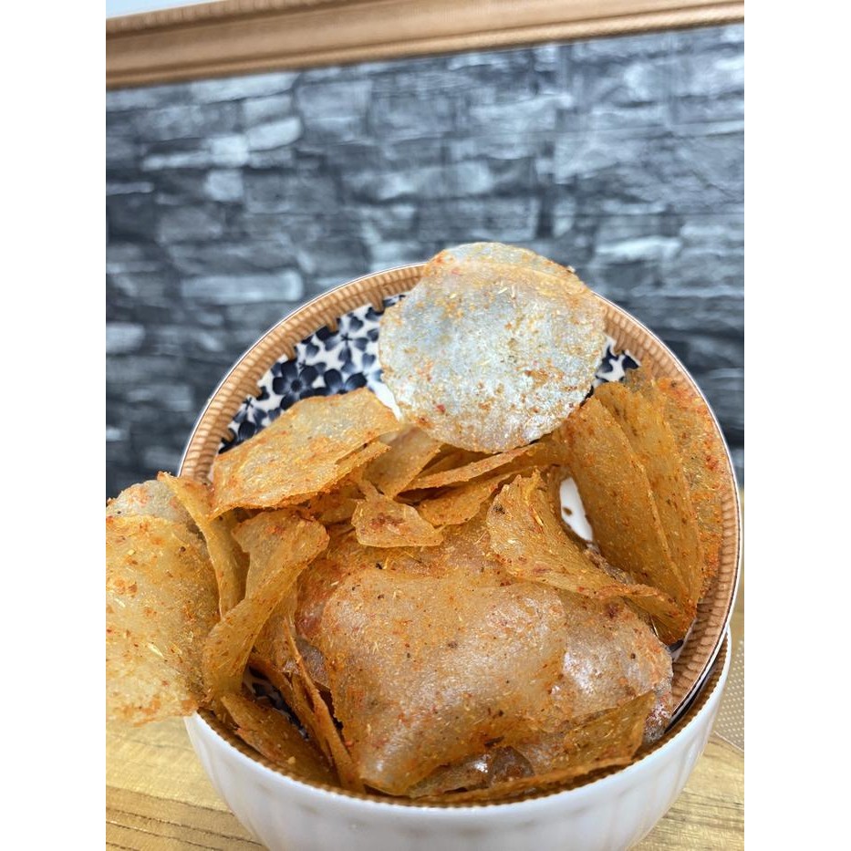 

CCF CAMILAN KERIPIK KACA PEDAS Kripca Snack