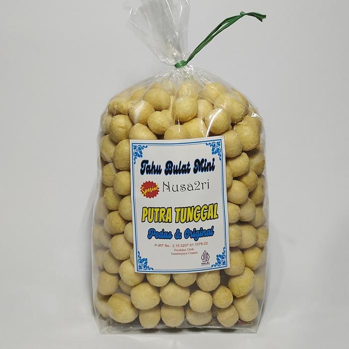 

Ccf Cemilan Tahu Bulat Mini Nusa2Ri Putra Tunggal Kemasan 1/4Kg (250)Gram
