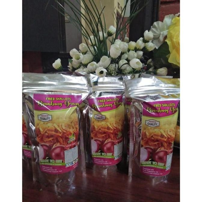 

(Allthebest) BAWANG GORENG / BRAMBANG GORENG "ANIK" ENAK DAN RENYAH PREMIUM 200GRAM