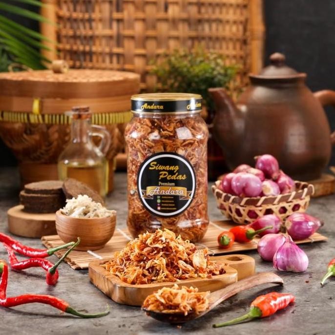 

(Allthebest) SIWANG PEDAS terasi bawang Teri medan asin gurih TANPA MSG