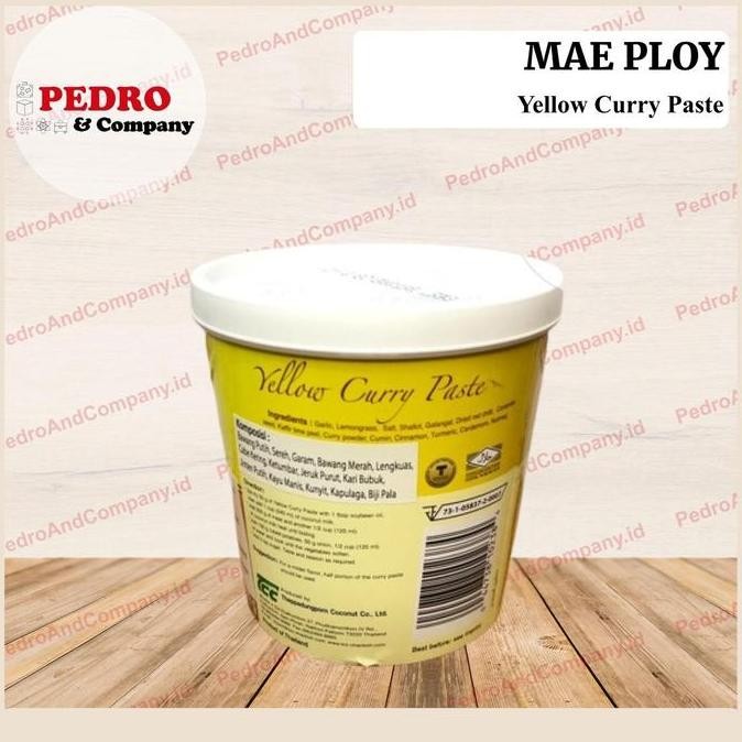 

Promo Mae Ploy Yellow Curry Paste 400Gr Bumbu Kari Kuning Thailand Shopee