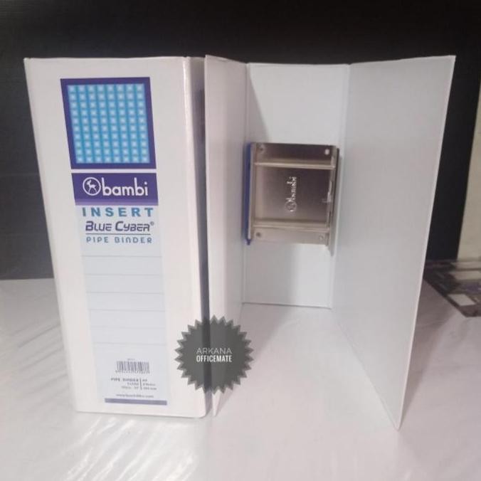 

Promo Ordner Bambi A4 10Cm 1170M 2 Pipa Putih | Pipe Binder Arsip Kantor
