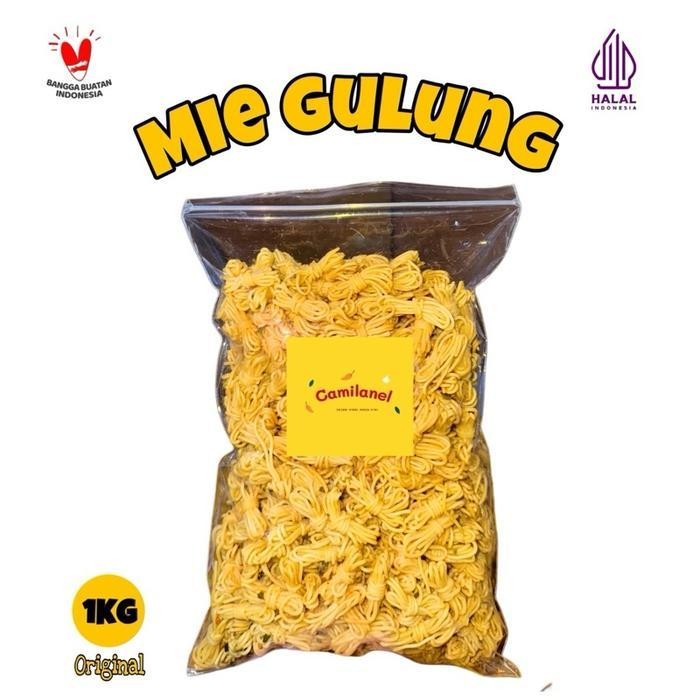 

Ccf Mie Gulung Kemasan 1Kg (1000 Gram) Cemilan Kering Pedas - Food, Makanan, Keripik, Snack, Crispy