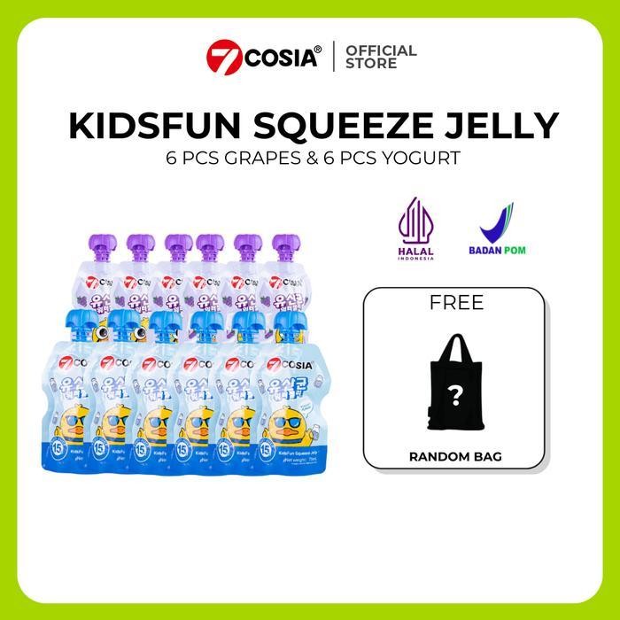 

Ccf Penawaran Khusus7Cosia - 12 Yogurt Squeeze Jelly - Kesukaan Anak-Anak - Jeli, Makanan Manis Cemilan Snack Yogurt Peach