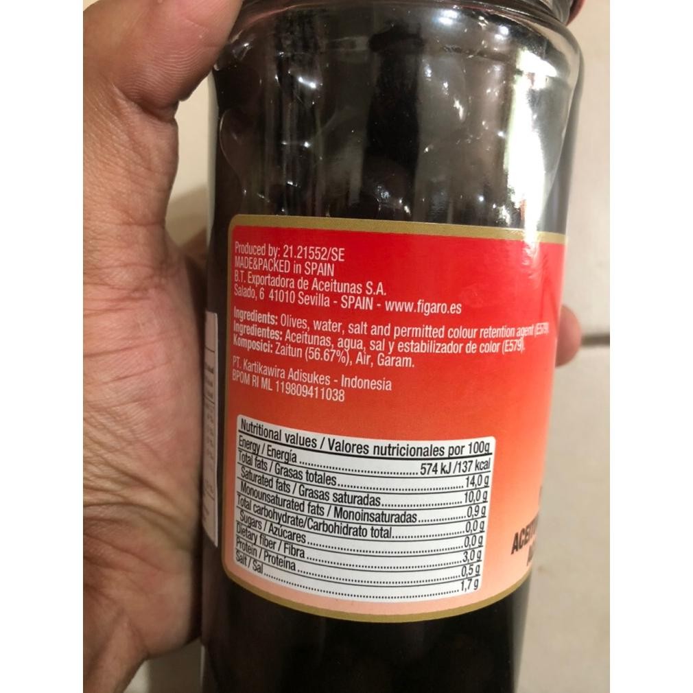 

Figaro Pitted Black Olives (Acar Buah Zaitun Hitam) Terbaru