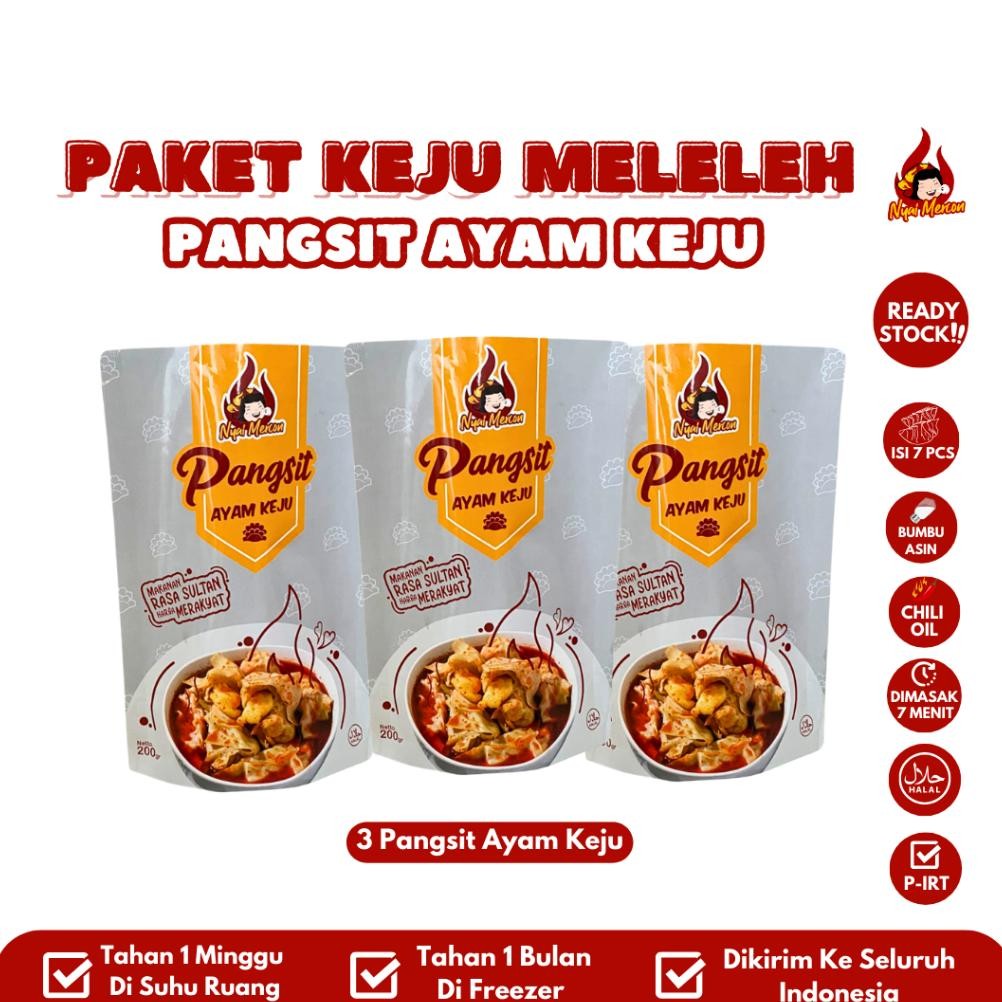 

Pangsit Keju Meleleh Isi 3 Nyai Mercon Terbaru