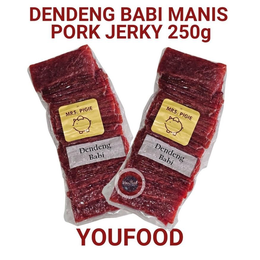 

Dendeng Babi Manis - Pork Jerky - Bakkwa 250Gr Terbaru
