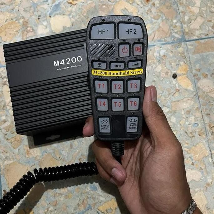 Modul Sirine M4200 Hhs Handle Replika Whelen Hhs3200 Mobil Dinas Kualitas Terbaik Harga Termurah