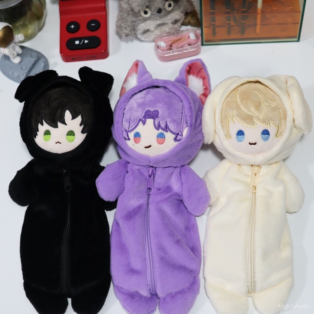 

Love and Deep Space Chest Muscle Pencil Case Qi Yu Shen Xing Hui Li Shen Pencil Case Back-to-School Season Dumpling Pencil Case IFIA