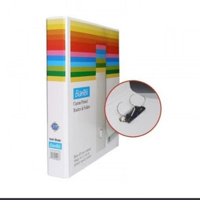 

Tersedia Insert Binder Bantex A4 2D Ring 52mm #8552 | Map Arsip Insert Refill F4