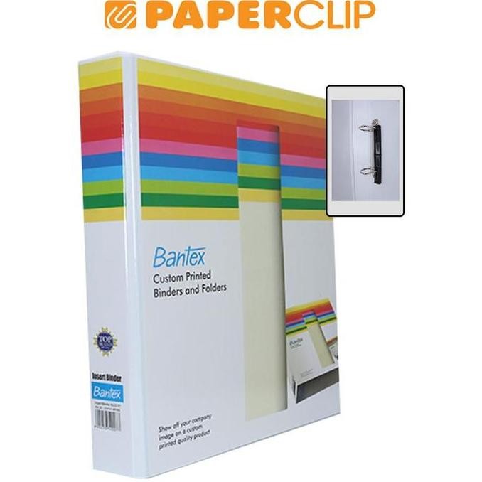 

Tersedia Bantex Insert Binder A4 2 Ring #8522/5222 | Map Arsip Kertas Kantor