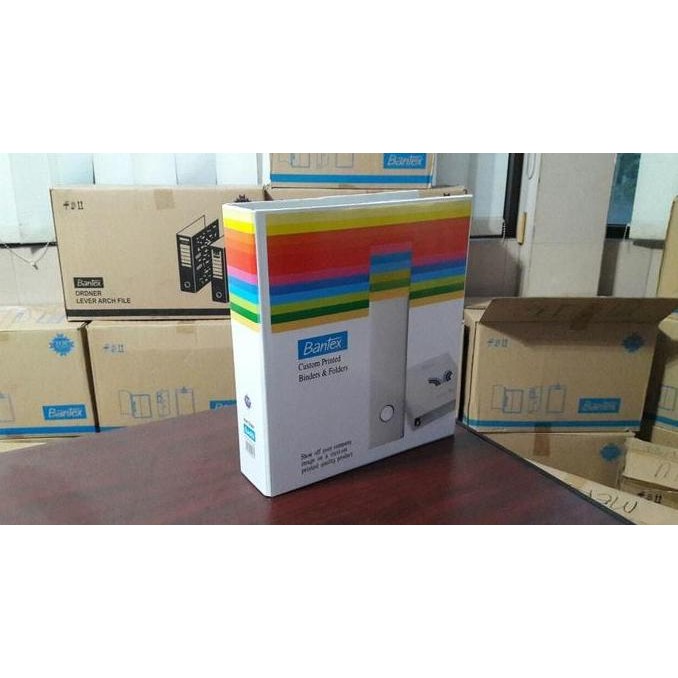 

Tersedia Bantex Ordner Insert Binder A4 52mm Putih Model 8552-07