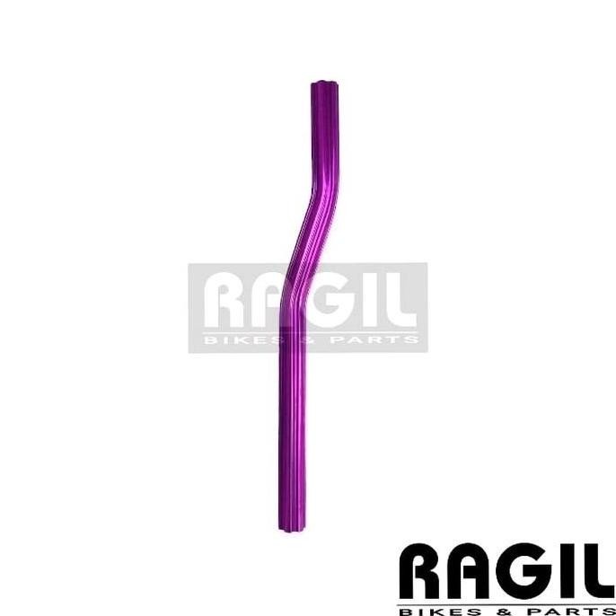 SEATPOST BMX 22.2 BENGKOK ALLOY ULIR BELIMBING PUSH BIKE NCE WARNA BIRU MERAH UNGU CAGAK TIANG SADEL