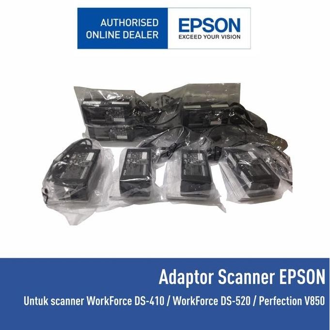 Ac Adaptor Epson Scanner Workforce Ds410 Ds520 Ds530Ii Ds570Wii Ori Co