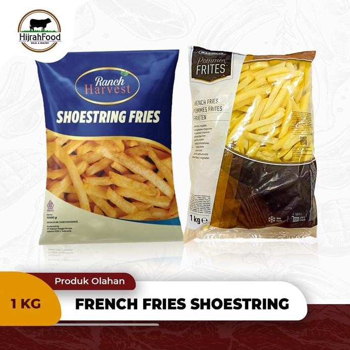 

Belgium French Fries Regular Marquise | Kentang Goreng Belgia (1 Kg) Terlaris