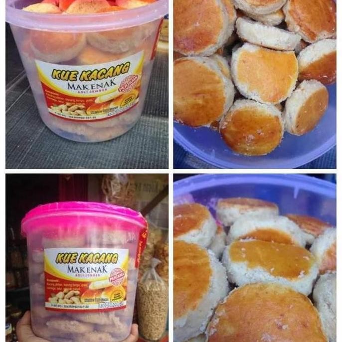 

Kue Kacang Mak Enak Kering Renyah Aroma Kacang Tanah Original Stok Terbatas