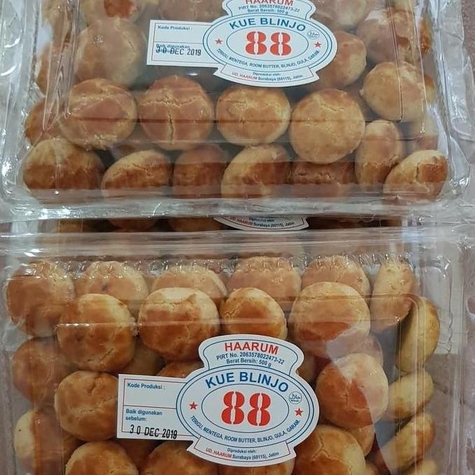 Kue Kering Emping Blinjo 88 by Haarum Stok Terbatas