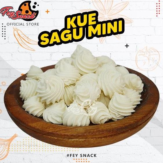 

Kue Sagu Mirasa Rasa Original 500gr - Cemilan Tradisional Renyah Stok Terbatas
