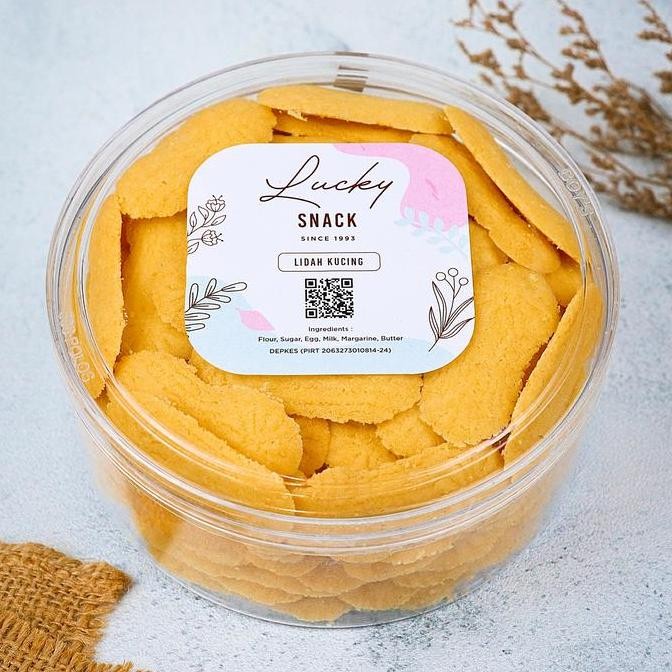 

Kue Lidah Kucing Premium Wijsman Ukuran 500gr Toples Bulat Stok Terbatas
