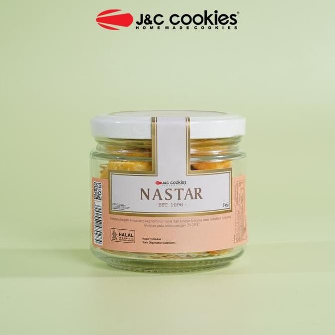 

Kue Nastar J&C Cookies Toples Jar Kaca Kue Lebaran Stok Terbatas