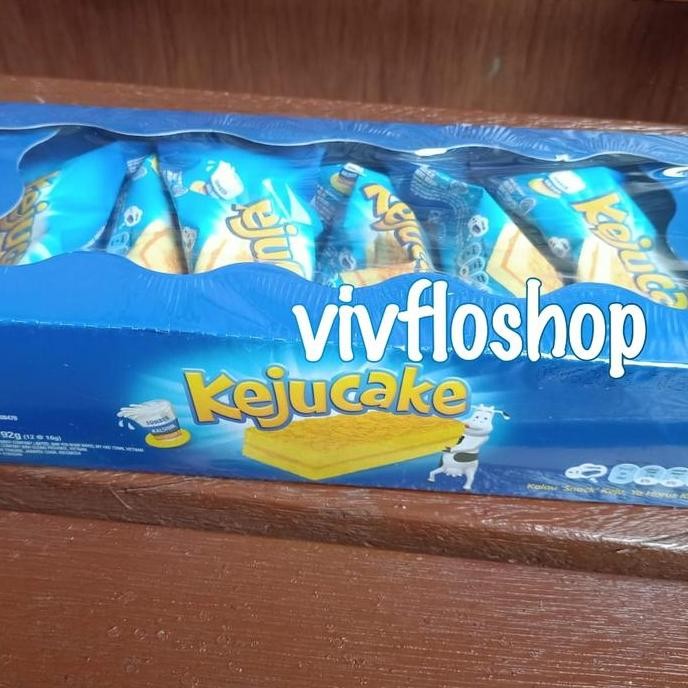 

Bolu Keju Cake Mondelez Box - 12x16gr Bolu Kemasan Ekonomis Stok Terbatas