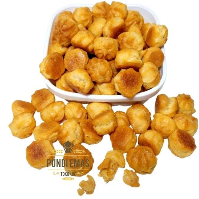 

Soes Kering Keju Bandung - Kue Sus Kering Isi Coklat & Keju Renyah Stok Terbatas