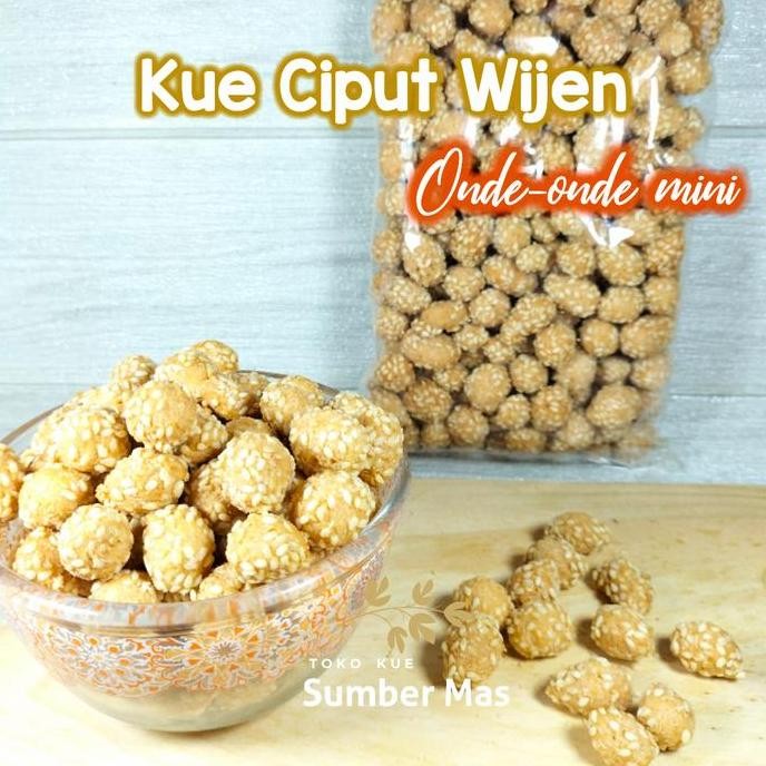 

Kue Ciput Wijen Mini 250gr - Kue Tradisional Renyah Stok Terbatas