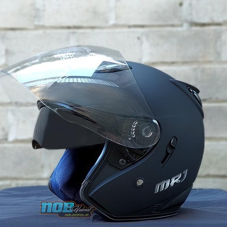 Helm Dewasa Centro Double Visor Merk MRJ Original