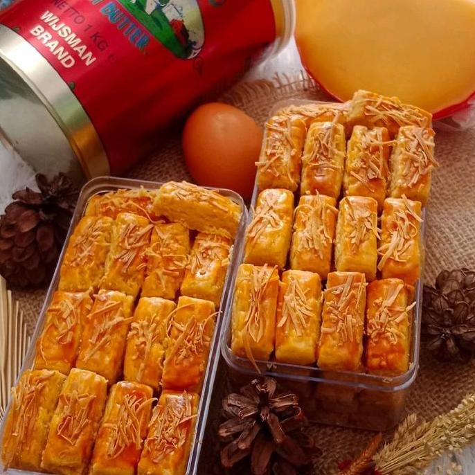 

Kastengel Premium Full Keju Edam Butter Wijsman 500gr Stok Terbatas