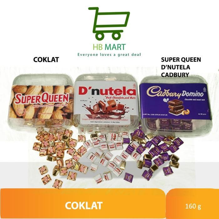 

CCF VIRAL COKELAT SUPER QUEEN Cube isi 50 pics / NUTELA / CADBURY
