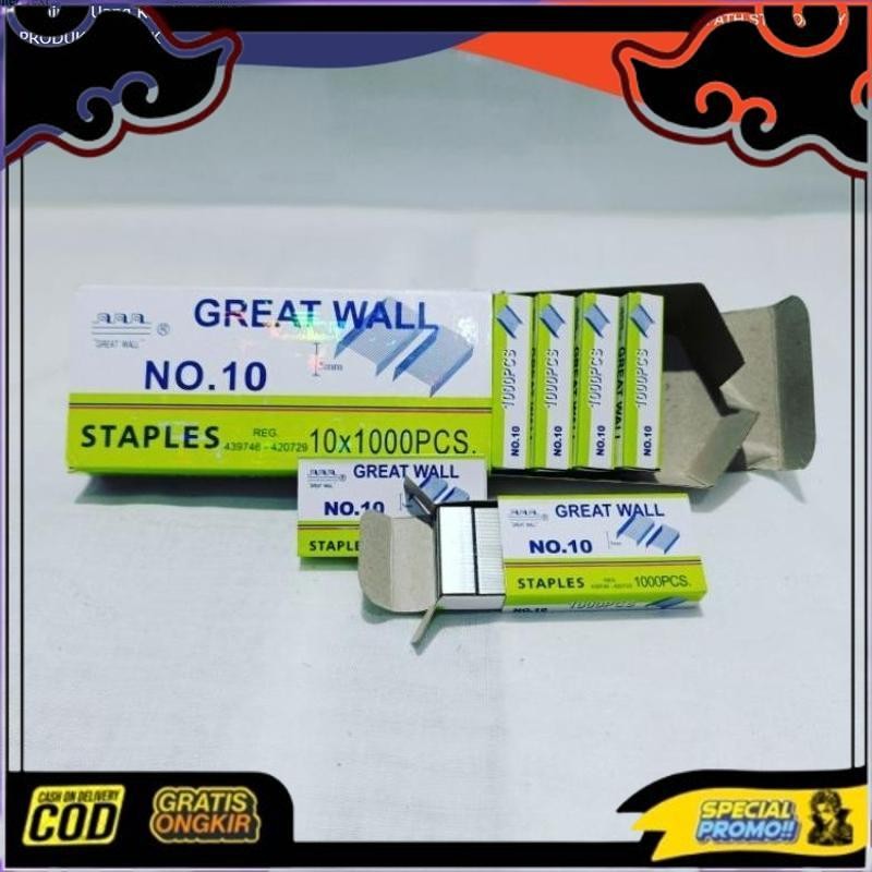 

Hanya Hari Ini Isi Staples Great Wall No 10 1Pack Isi 10Pcs