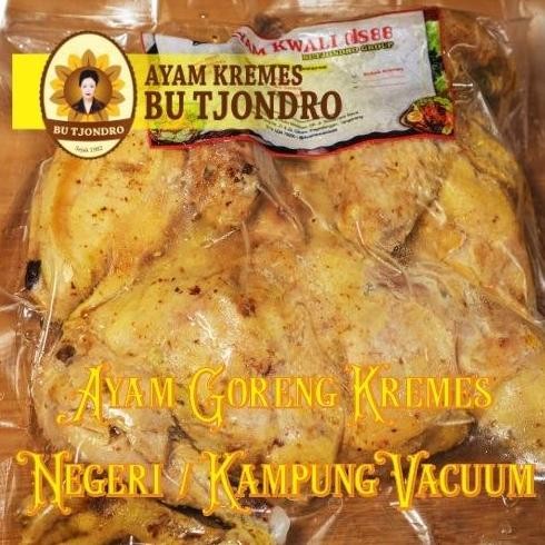 

Ayam Goreng Kremes 1 Ekor Vacuum Frozen Mudah Siap Masak Siap Saji Siap Goreng Enak Lezat Terlaris