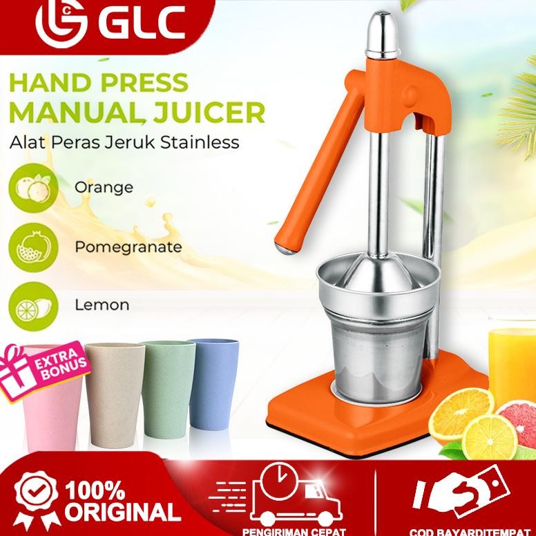 KUALITAS TERBAIK- Hand Fruit Juicer Orange Juicer Premium Perasan Jeruk Manual Besi Tebal
