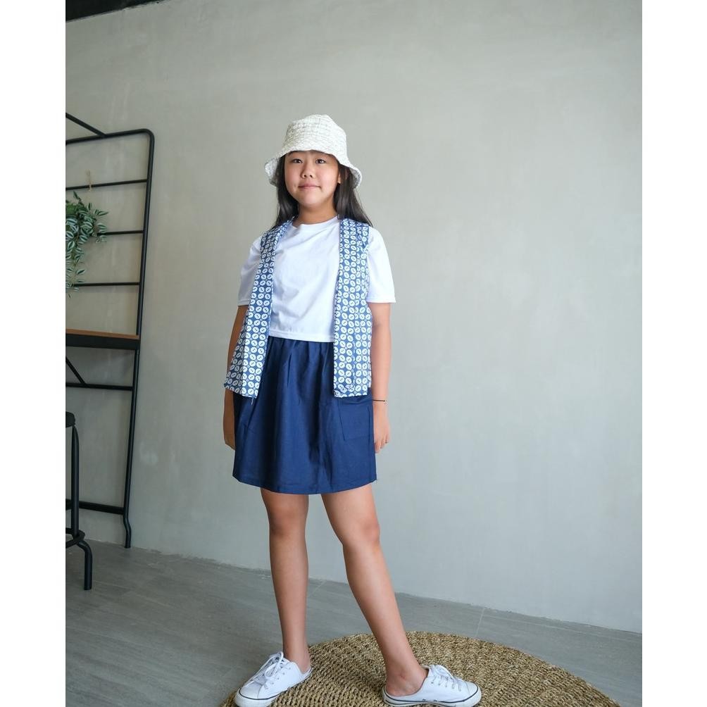 Baru Treehouse Gita Batik vest rompi anak perempuan