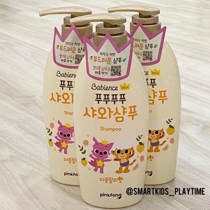 Pinkfong Babience Shampoo/Body Wash/Lotion/Conditioner