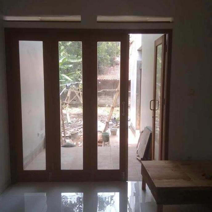 Rel Pintu Lipat Kayu 4 Daun Buka 3-1 Kualitas Terbaik Harga Termurah