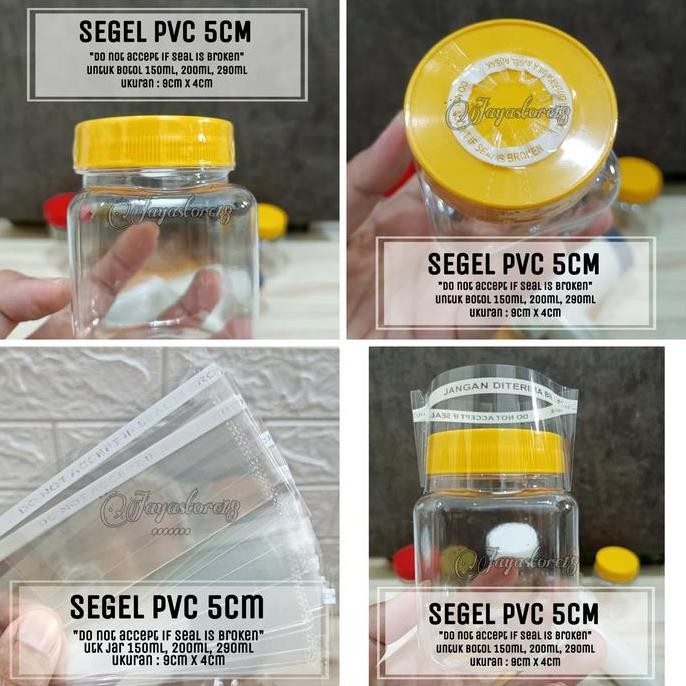 Segel Botol Platik Pvc Untuk Botol Sambal 5Cm Murah, Segel Pvc Murah