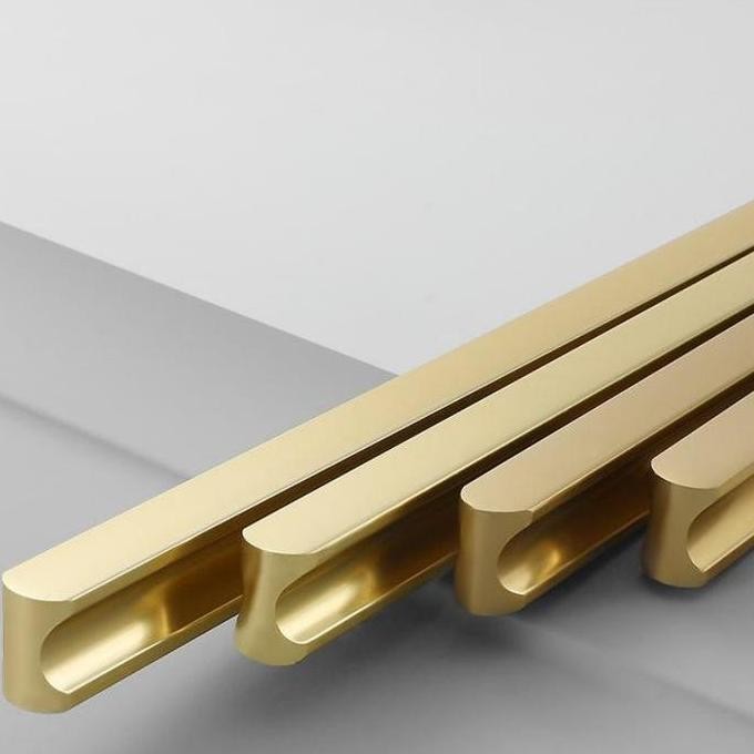 100Cm Handle Furniture Panjang Lemari Kabinet Tarikan Lemari Gold