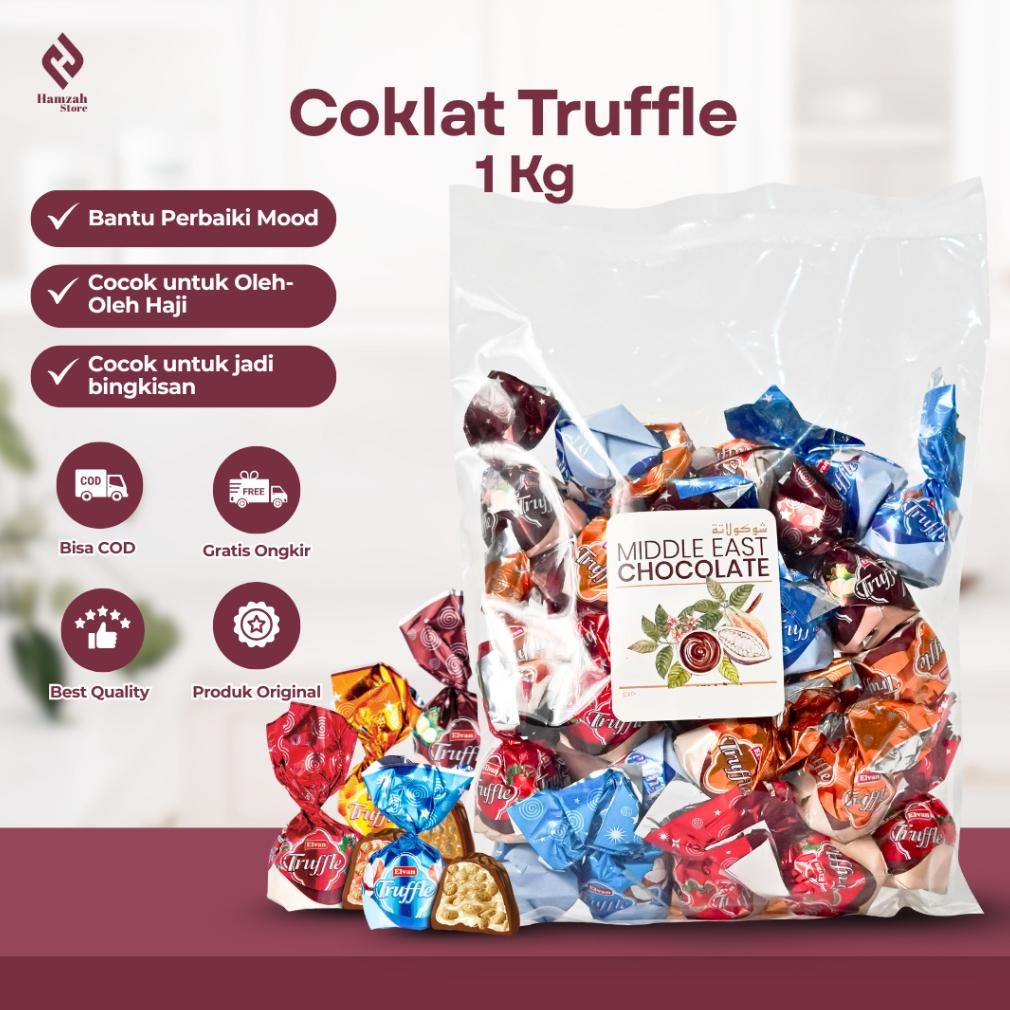 

Coklat Arab Truffle Mix 1 Kg Coklat Best Quality Oleh Oleh Haji Umroh