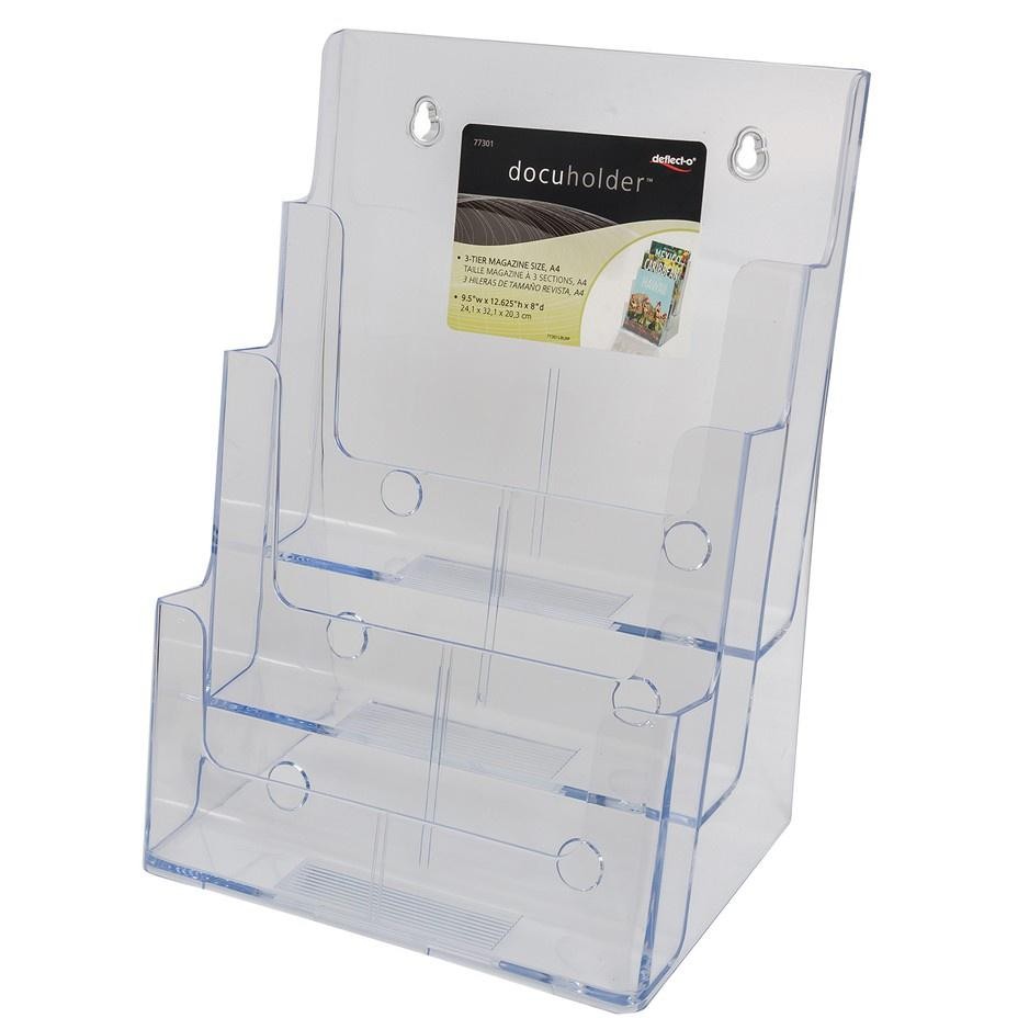 

Deflecto Tempat Brosur Akrilik 3 Susun A4 Multi Poet Ls