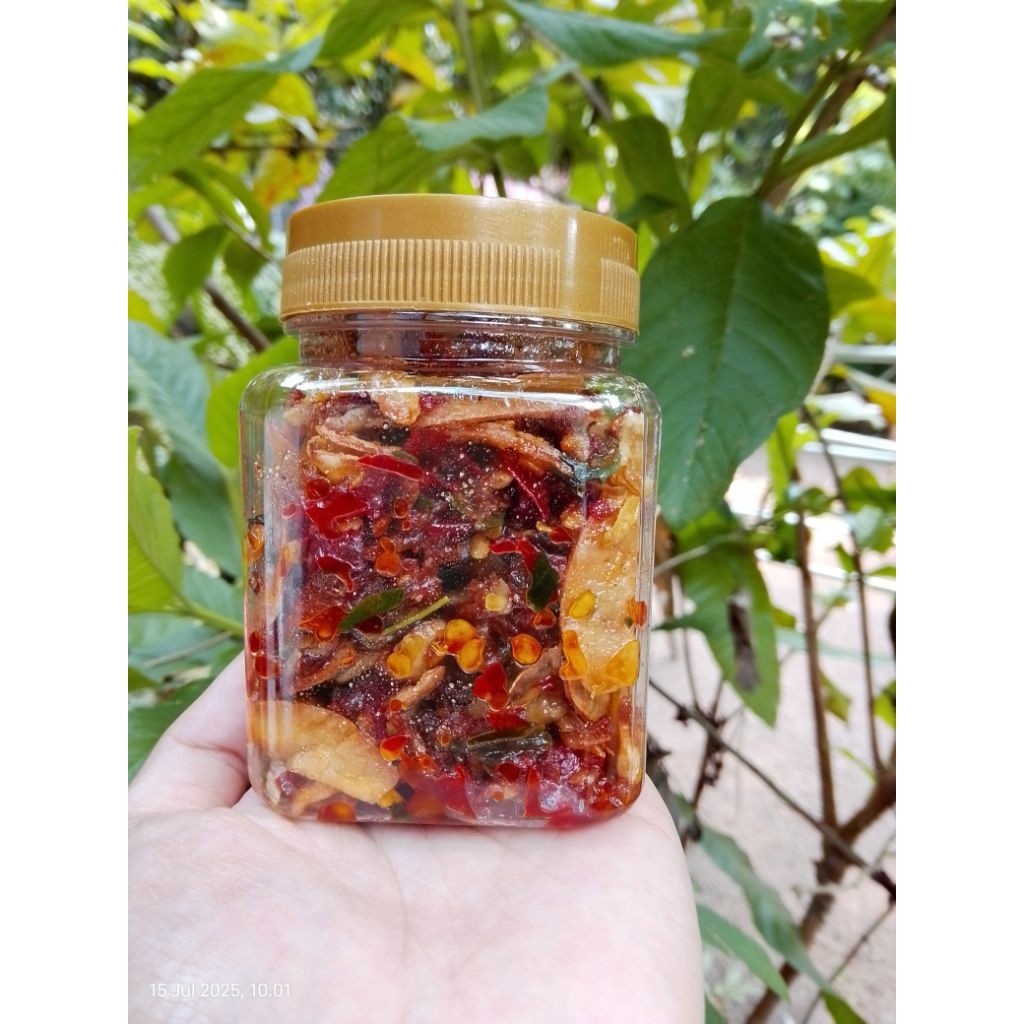 

sambal jengkol krispy pedas gurih