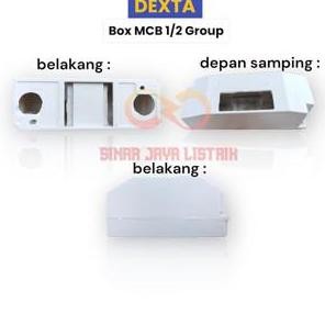 Dexta Kotak Box Mcb Listrik 1 Dx-1201 Original