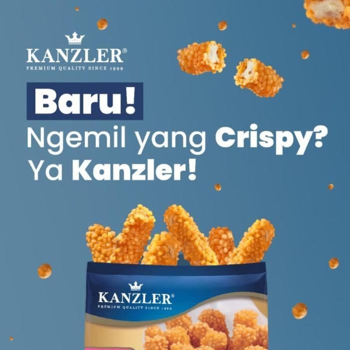 

Ff Kanzler Crispy Chicken Nugget Stick 450 Gr || Kanzler Naget Viral