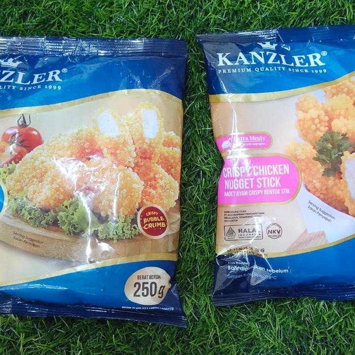 

Ff Kanzler Nugget Crispy Bubble Ori / Stick 250 Gram Pilih Varian