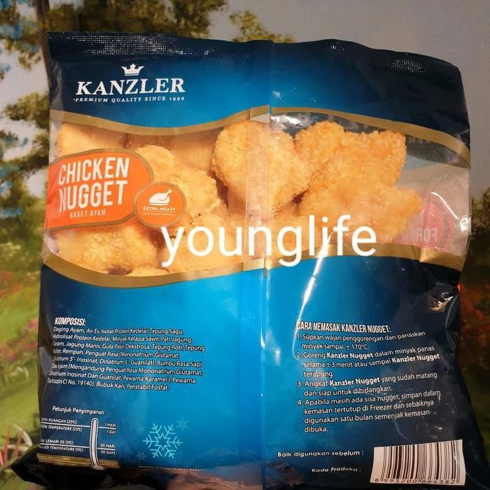

Rps Kanzler Chicken Nugget / Nugget Ayam Premium / Naget Ayam Kanzler