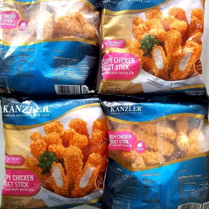 

Ff Crispy Chicken Nugget Stick Kanzler Crispy Nugget Stik 450G