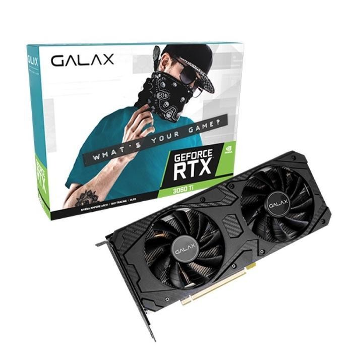 PV GALAX Geforce RTX 3060 Ti / RTX 3060TI 8GB DDR6 (1-Click OC) - LHR