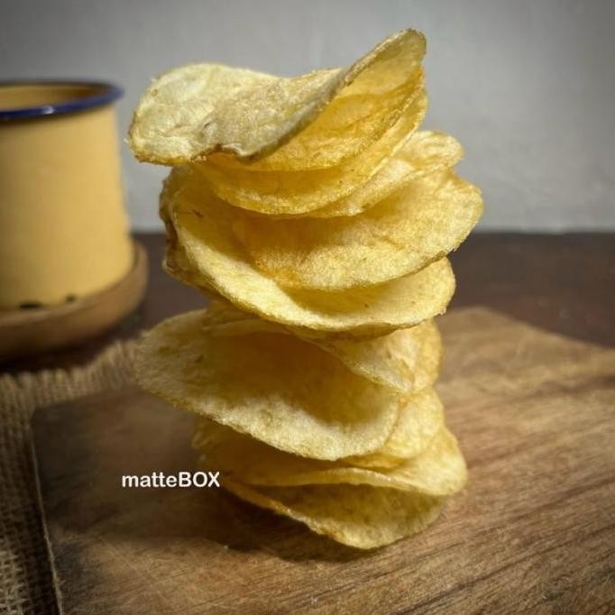 

RPS Keripik Kentang Original Asin Gurih Curah kiloan 500Gr