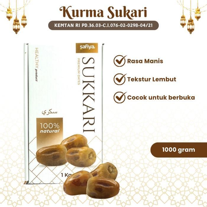 

Rps Kurma Sukari Safiya 1 Kg Pure Sukkari Dates Natural Super Food